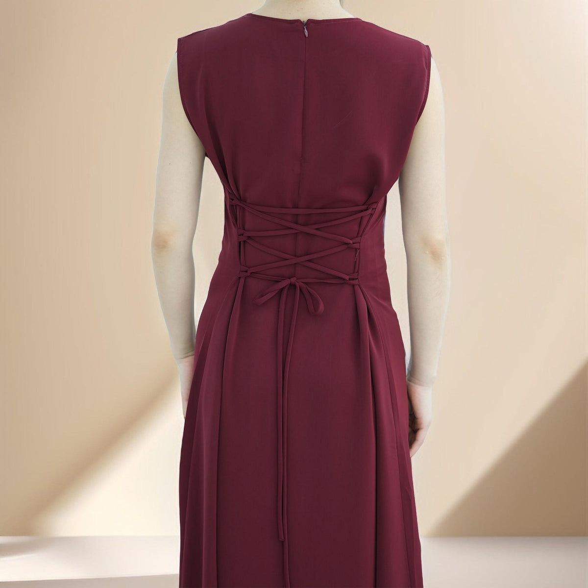 Noura Knot Open Abaya - Try Modest Limited