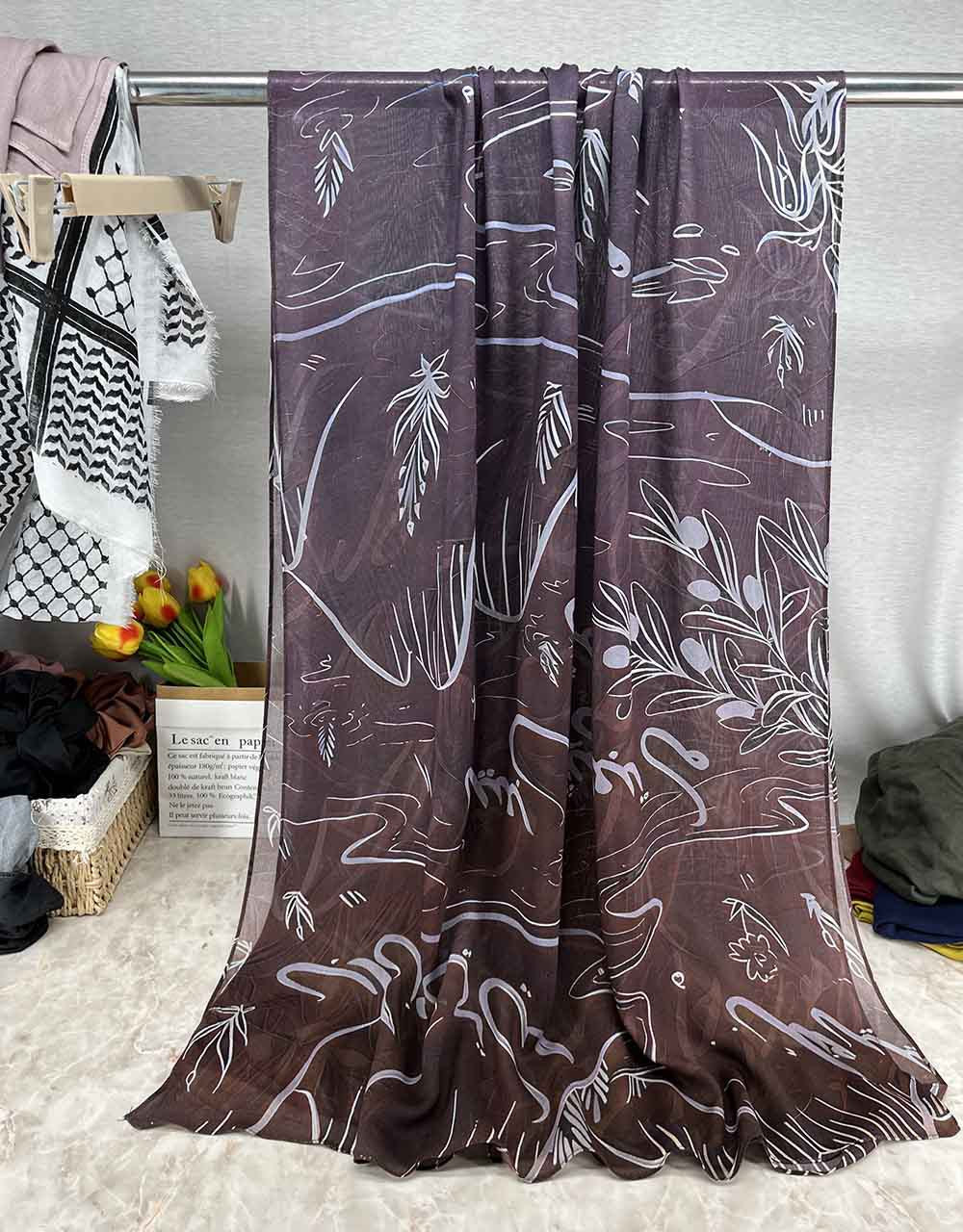 Printé Veil Modal Hijab Collection-14 Prints - Try Modest Limited