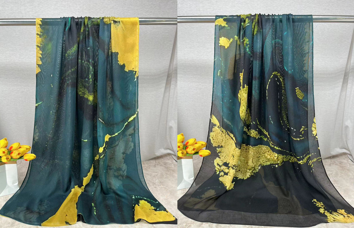 Printed Modal Hijabs-12 shades - Try Modest Limited