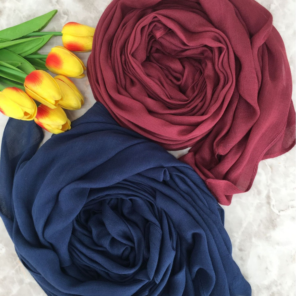 Essential Modal Hjabs With Matching Cap -35 shades - Try Modest Limited