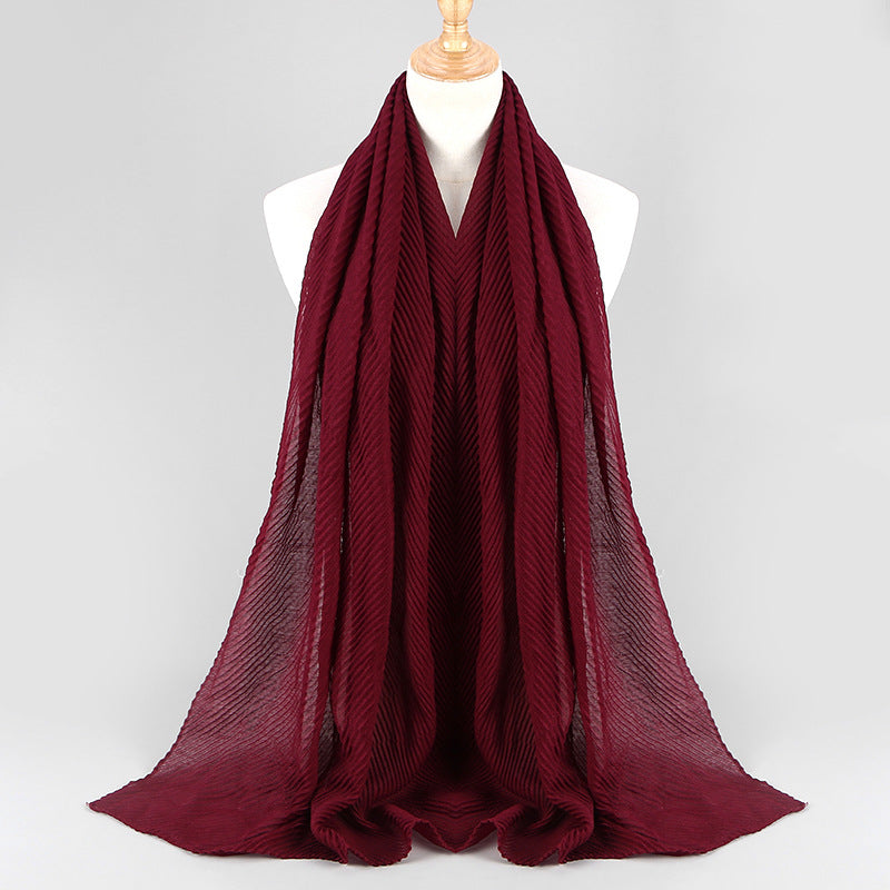 Ripple Texture Hijab - 27 Shades - Try Modest Limited