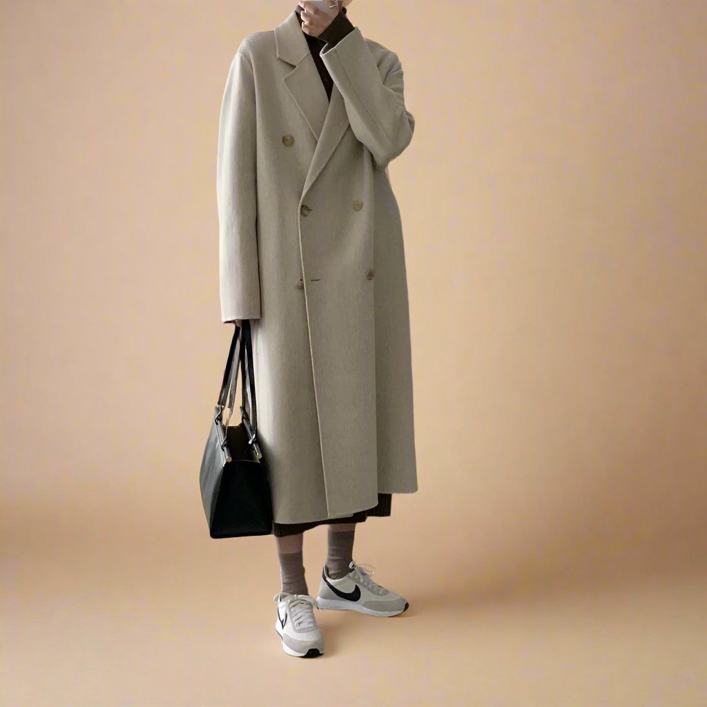 Double-Breasted Dream Coat - Try Modest Limited