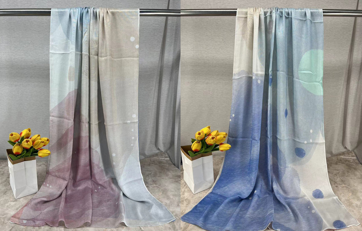 Printé Veil Modal Hijab Collection-14 Prints - Try Modest Limited