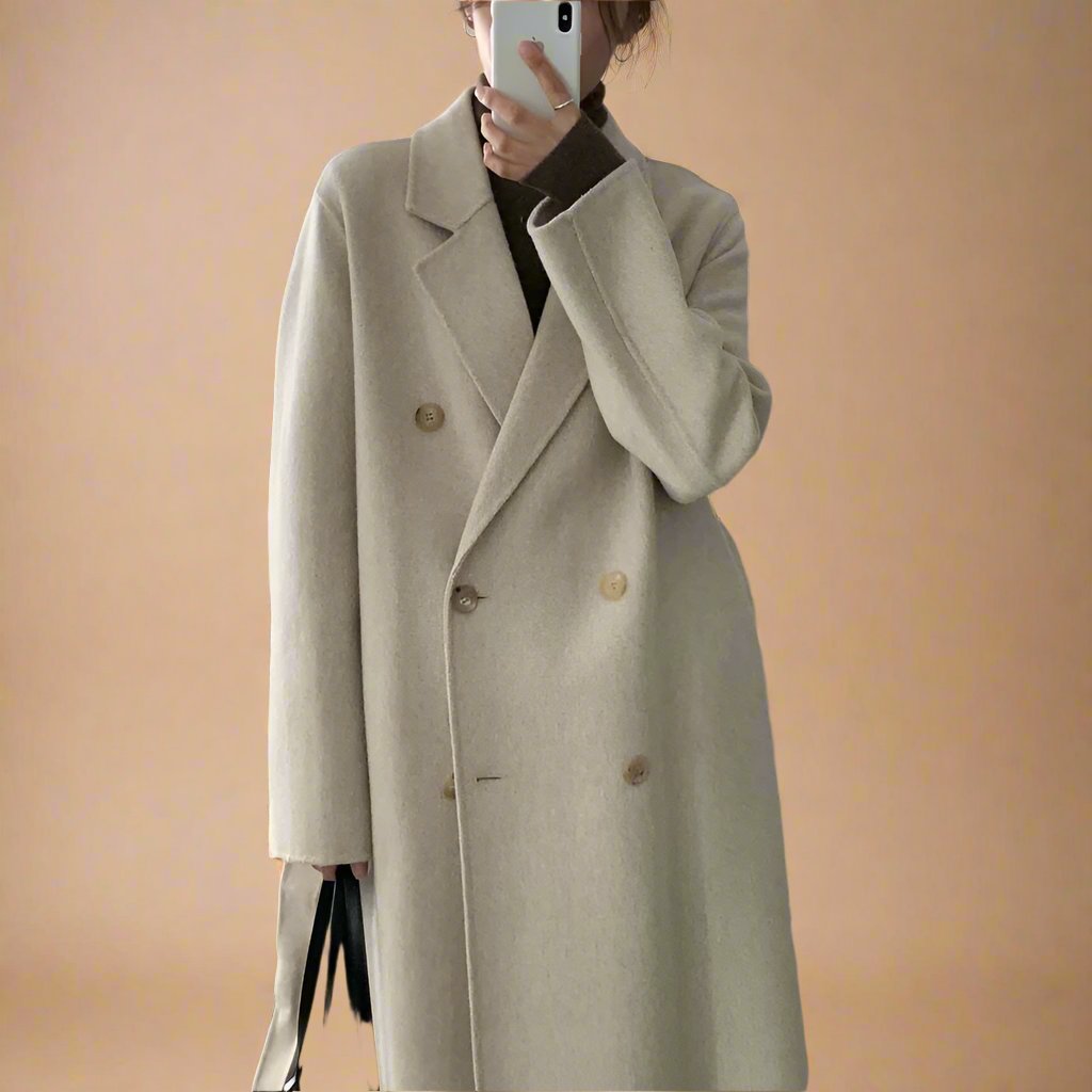 Double-Breasted Dream Coat - Try Modest Limited