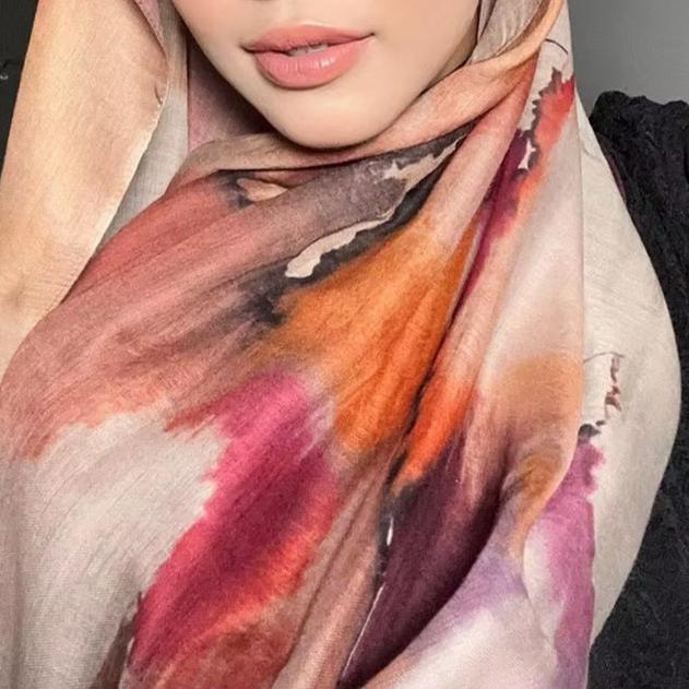 Printed Tie Dye Hijabs - Try Modest Limited