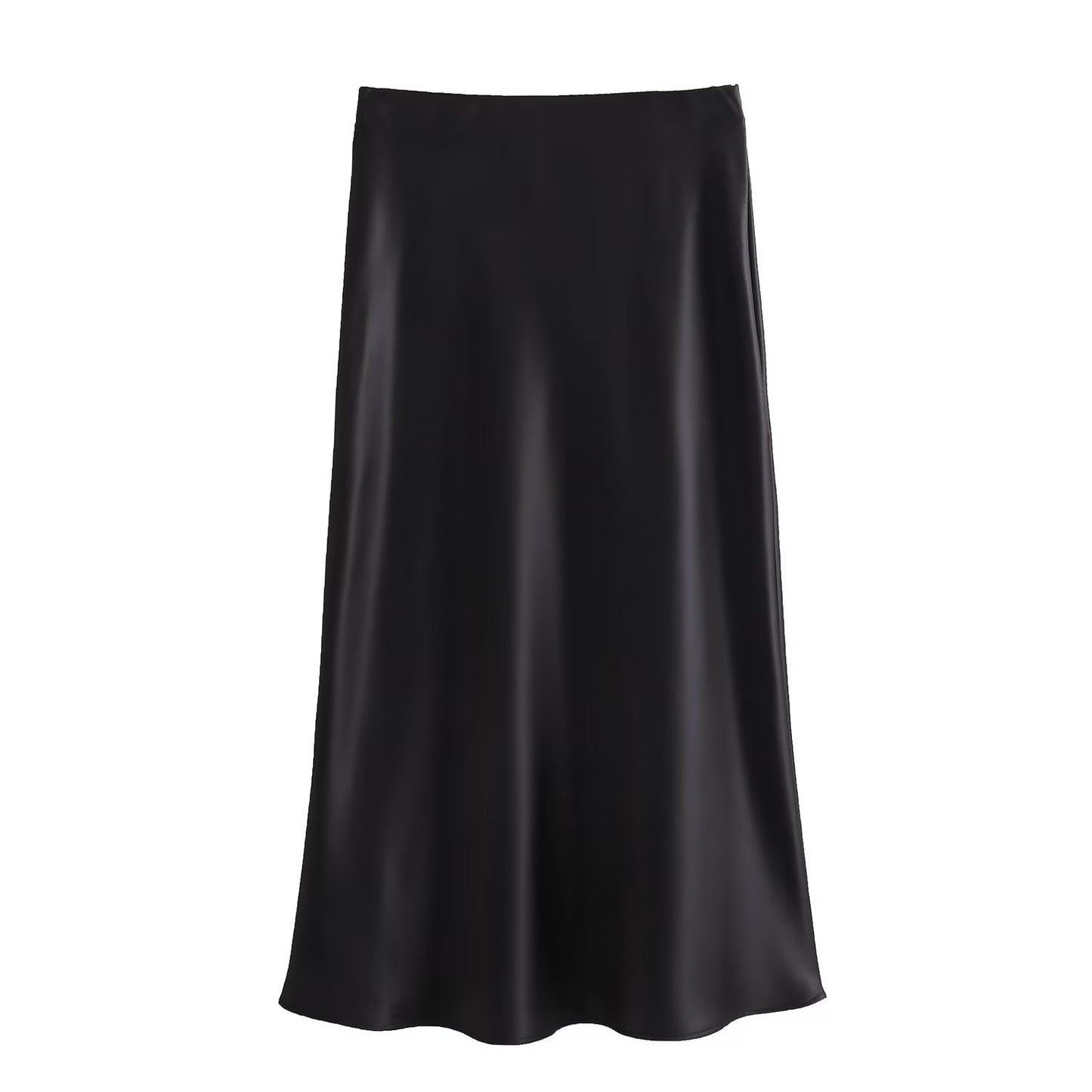 Essential satin skirt