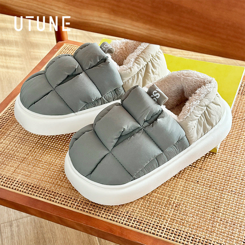 Plush Winter Slippers -waterproof - Try Modest Limited