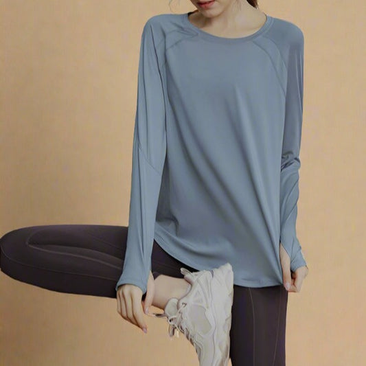 Breathe Easy Long Sleeve Active Top