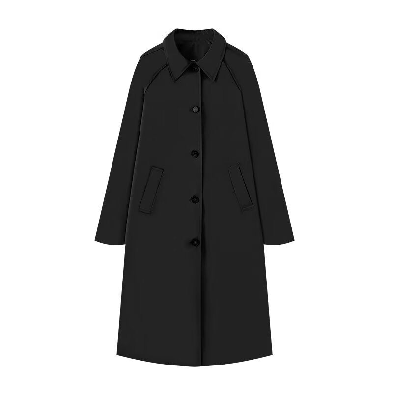 Elegant trenchcoat för kvinnor – Enkla höst- och vinterytterkläder