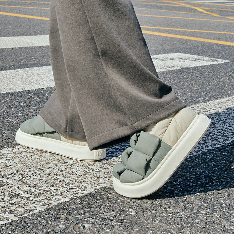 Plush Winter Slippers -waterproof - Try Modest Limited