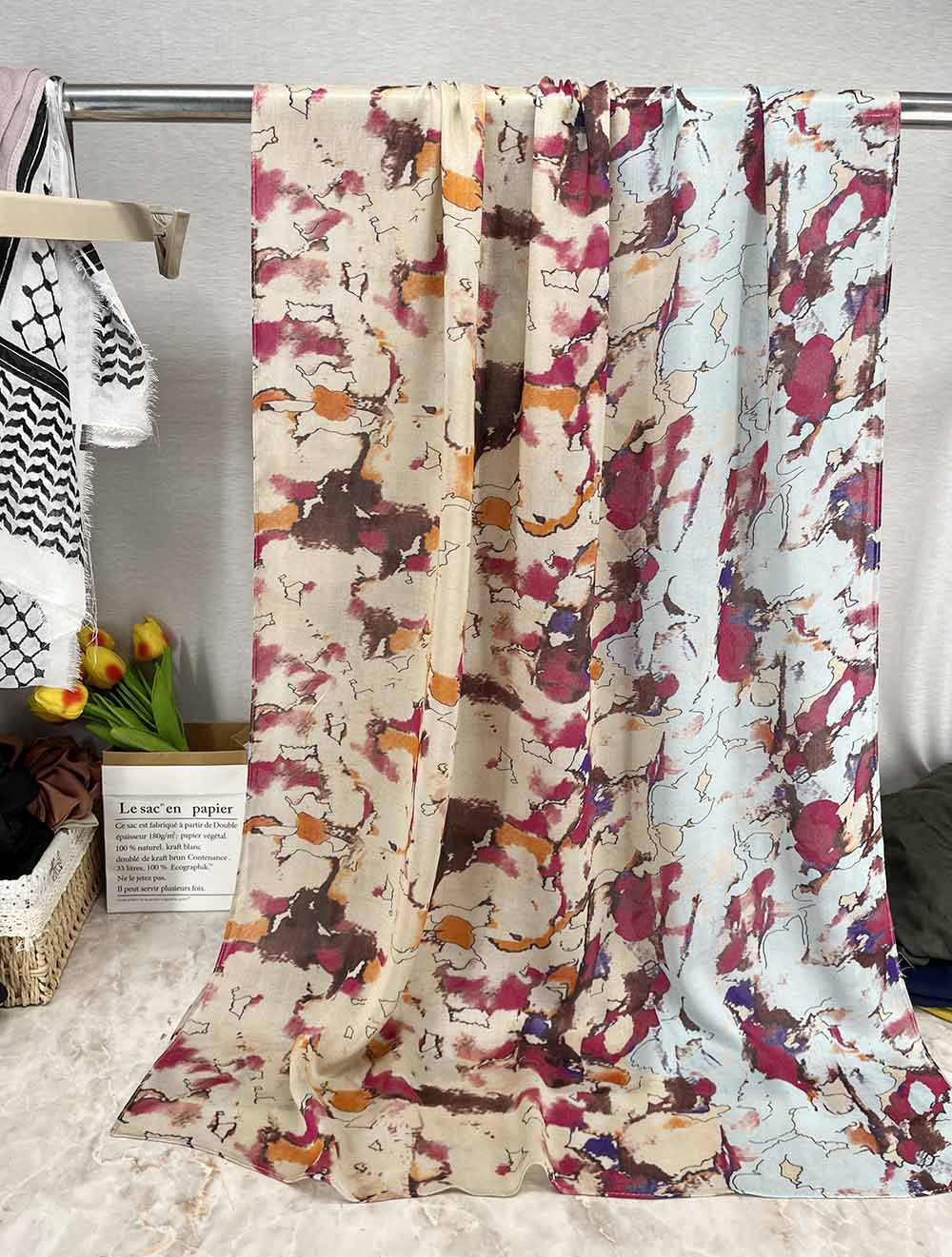 Printé Veil Modal Hijab Collection-14 Prints - Try Modest Limited