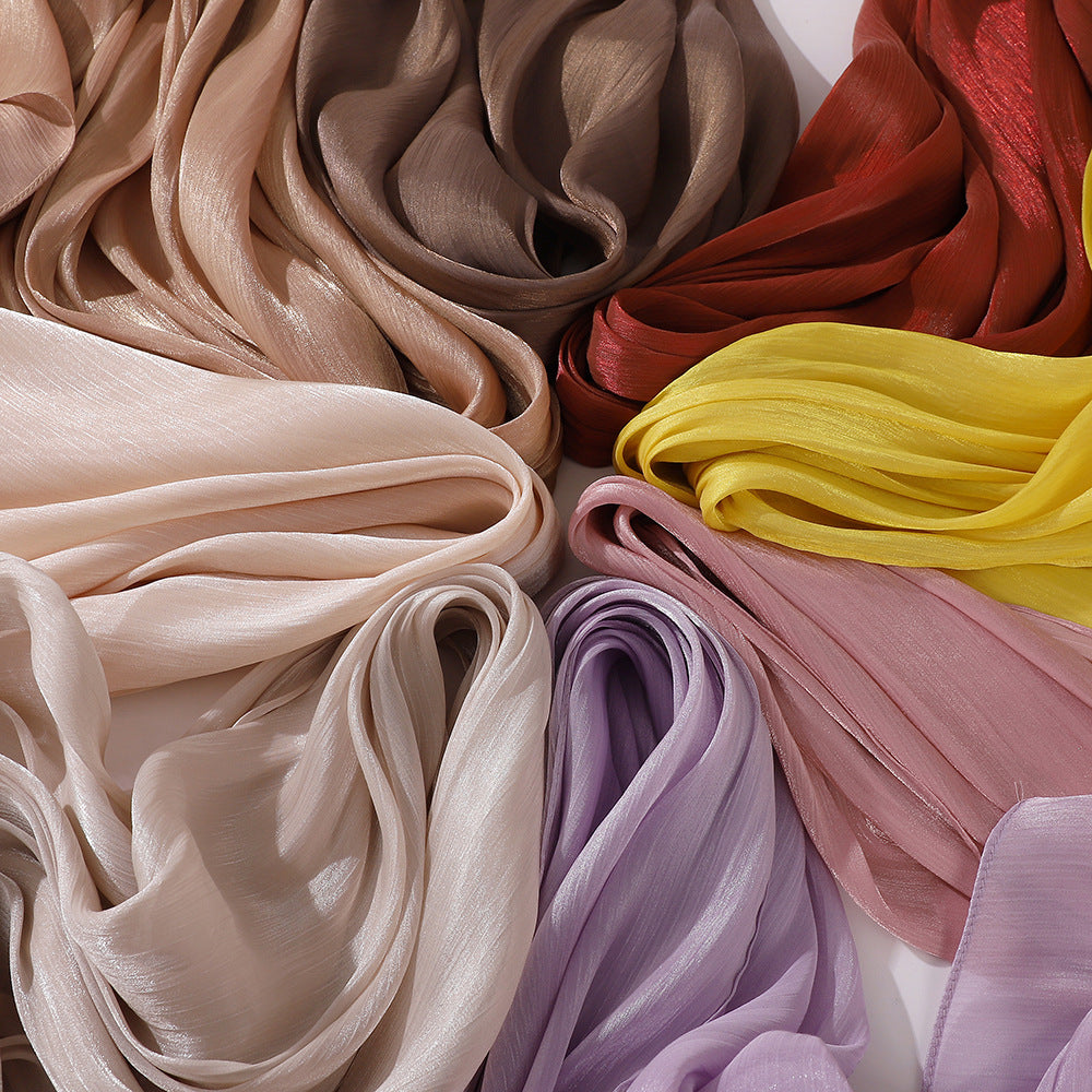 Glossy Silk Hijabs - 20 Shades - Try Modest Limited