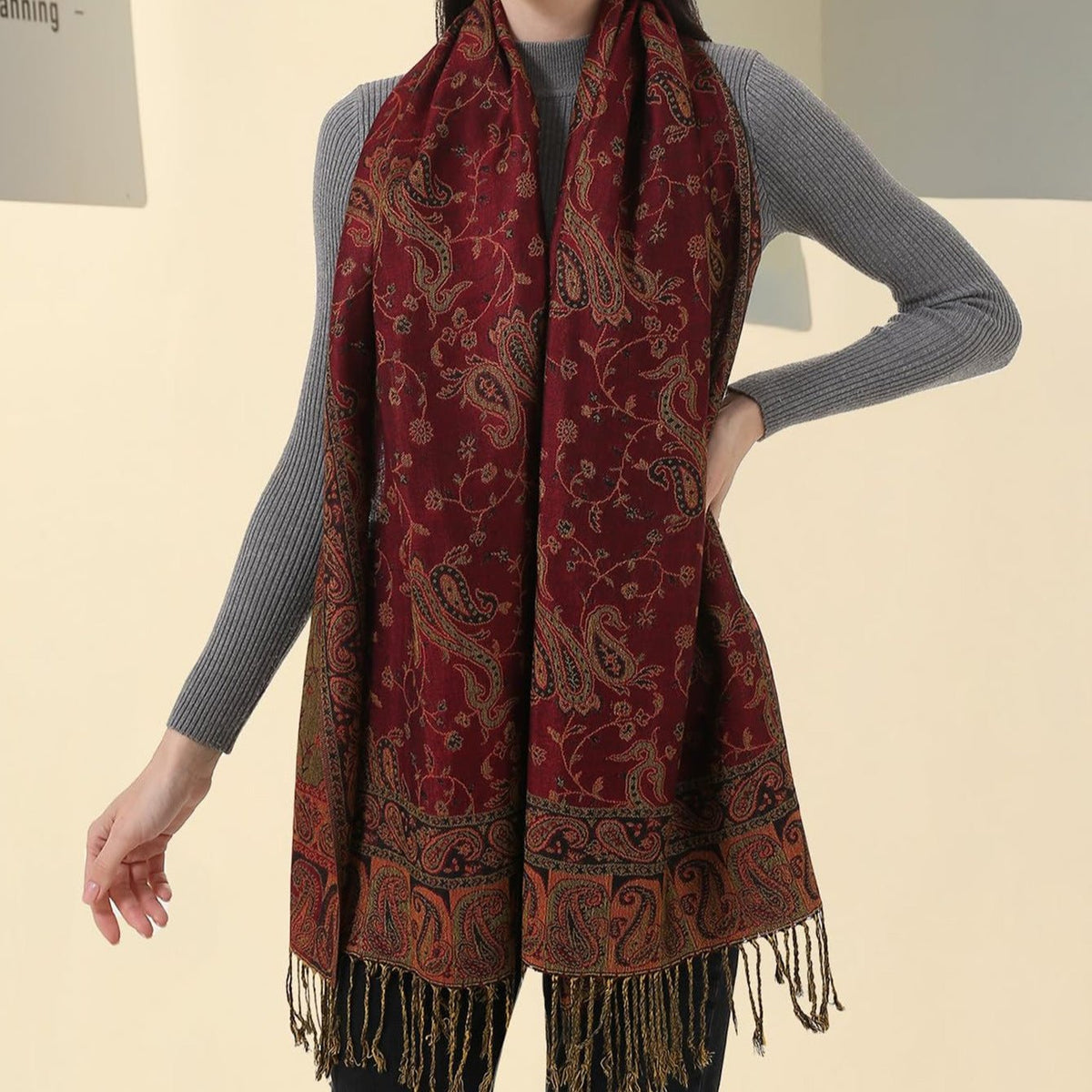 Pashmina Shawls-Different Shades Available - Try Modest Limited