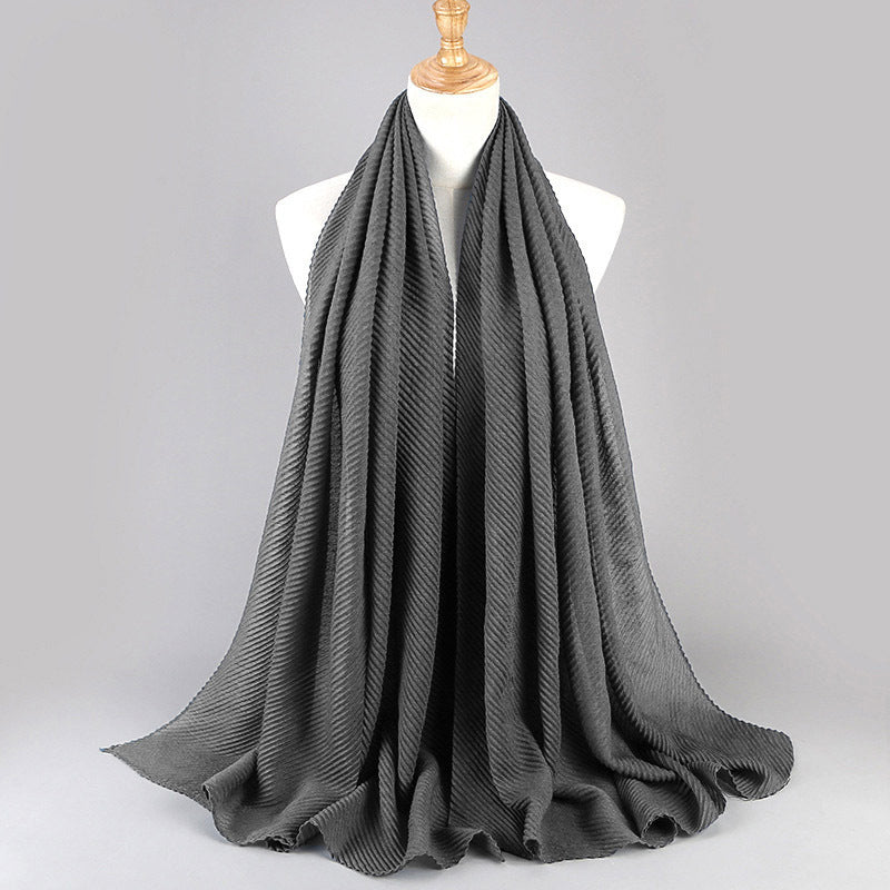 Ripple Texture Hijab - 27 Shades - Try Modest Limited