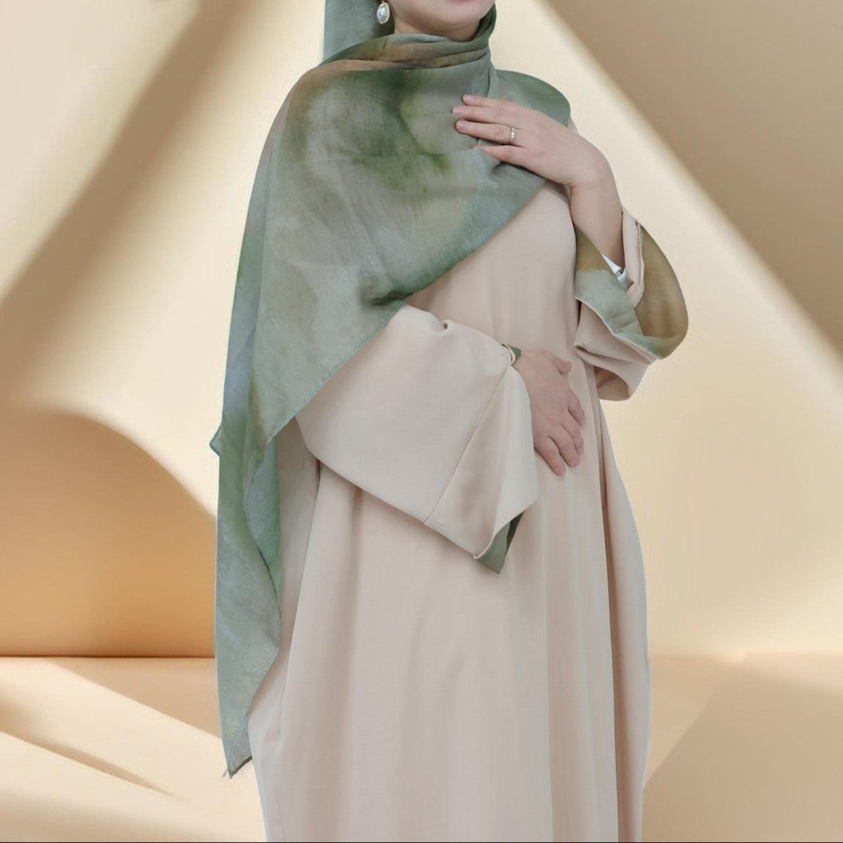 Olive Oasis 2-Piece Abaya Set - Try Modest Limited