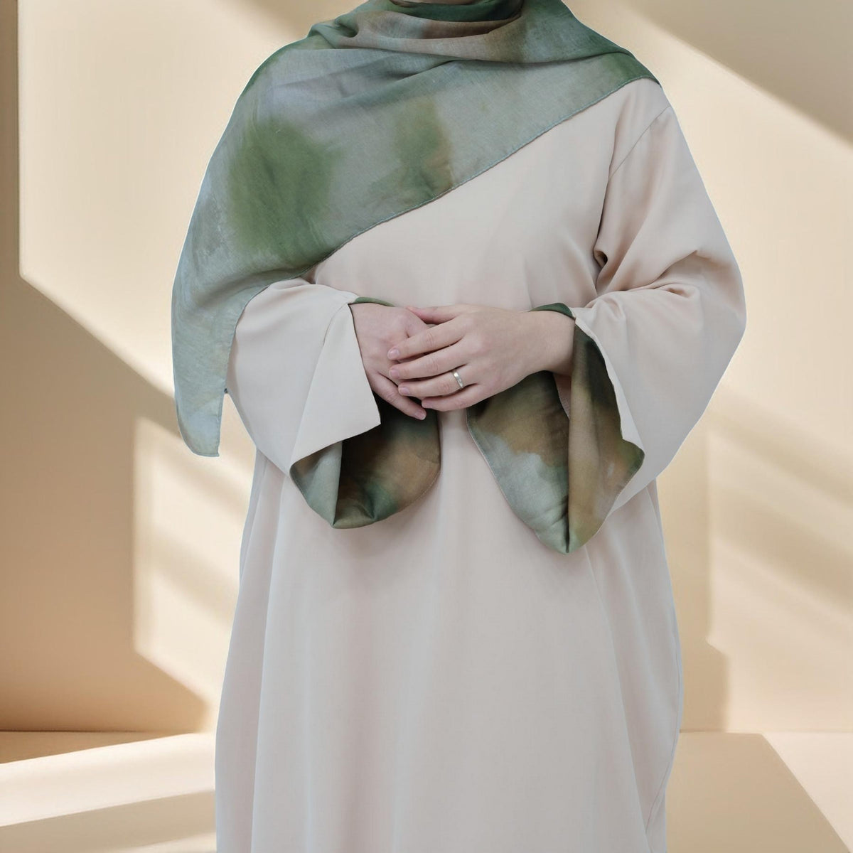 Olive Oasis 2-Piece Abaya Set - Try Modest Limited