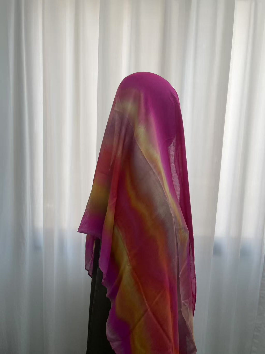 Ombre Bloom Modal Hijab - Try Modest Limited