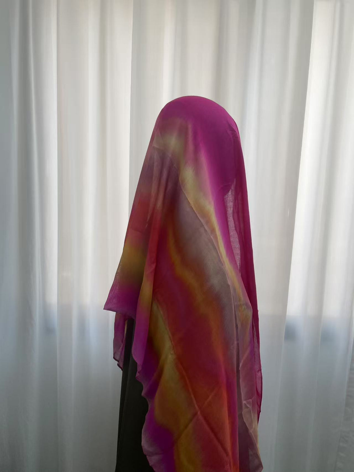 Ombre Bloom Modal Hijab - Try Modest Limited