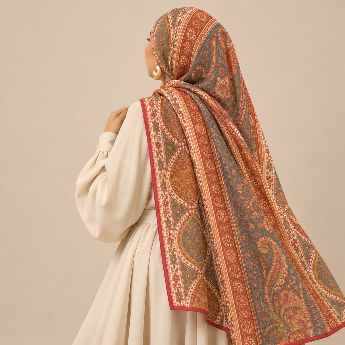 Paisley Archive Modal Hijab