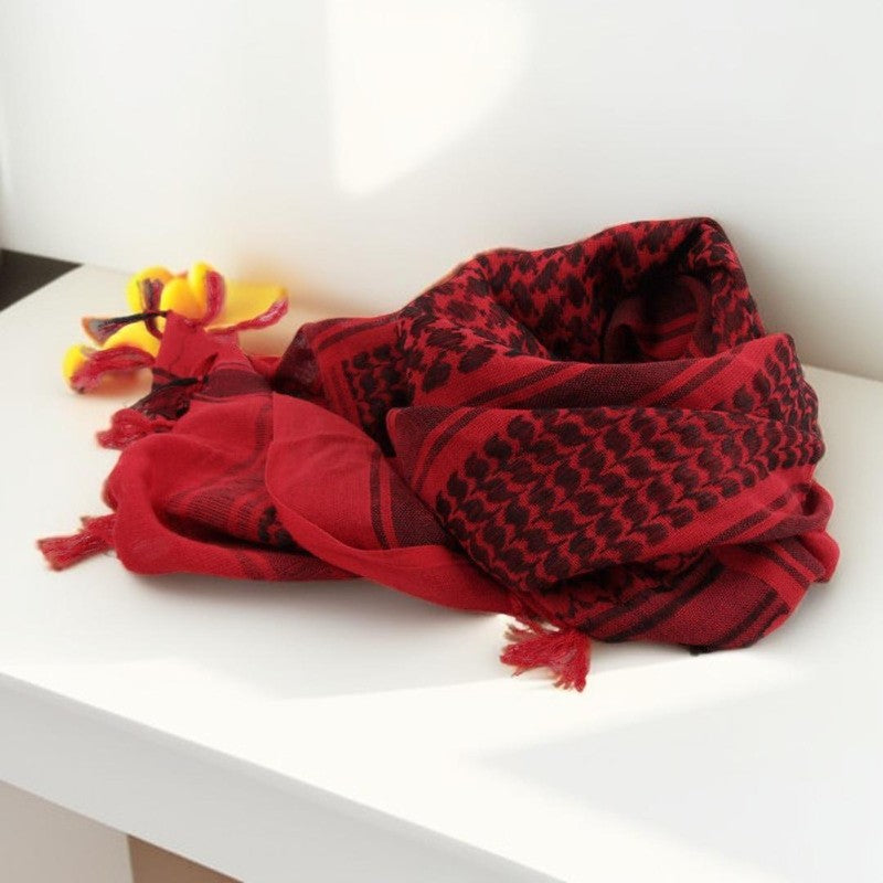 Palestine Arab Scarf: Traditional Keffiyeh Headwear for All - Try Modest Limited