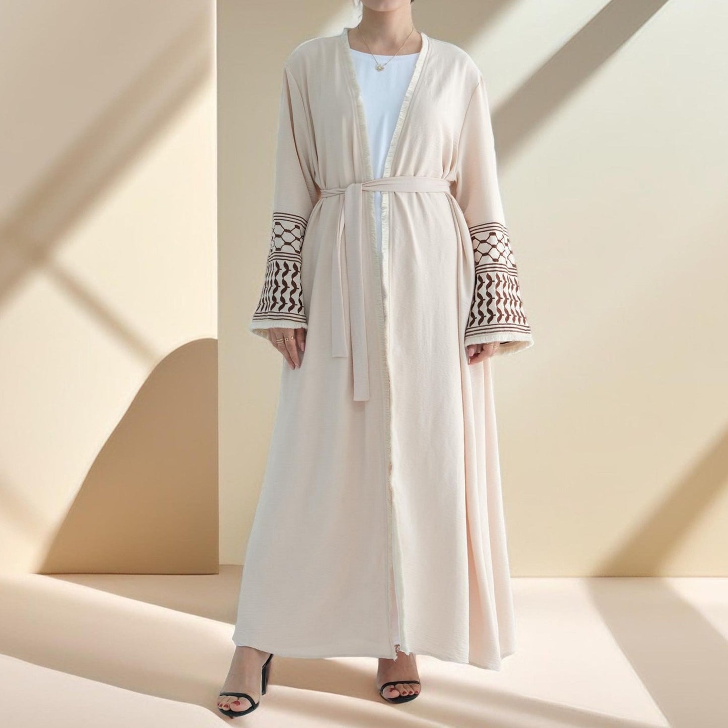 Palestine Ethereal Abaya - Try Modest Limited 