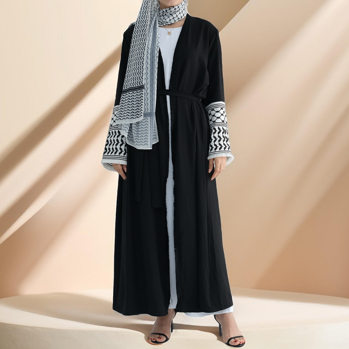 Palestine Ethereal Abaya - Try Modest Limited