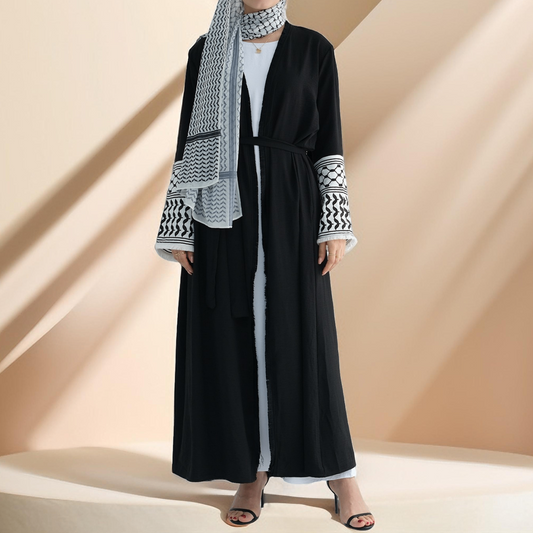 Palestine Ethereal Abaya - Try Modest Limited 