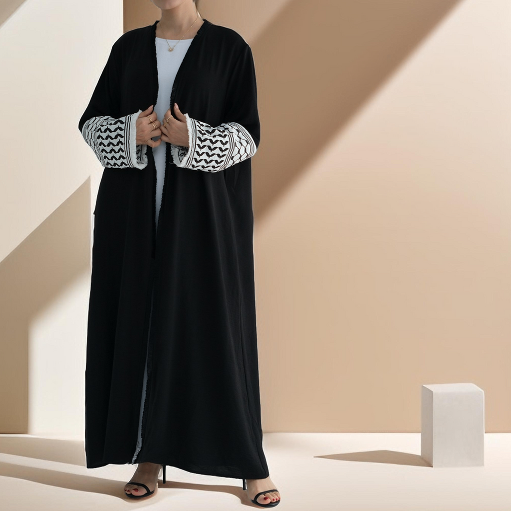 Palestine Ethereal Abaya - Try Modest Limited