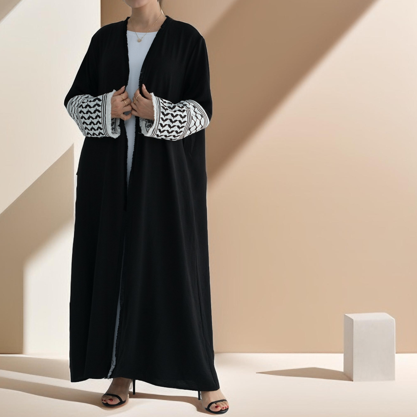 Palestine Ethereal Abaya - Try Modest Limited 