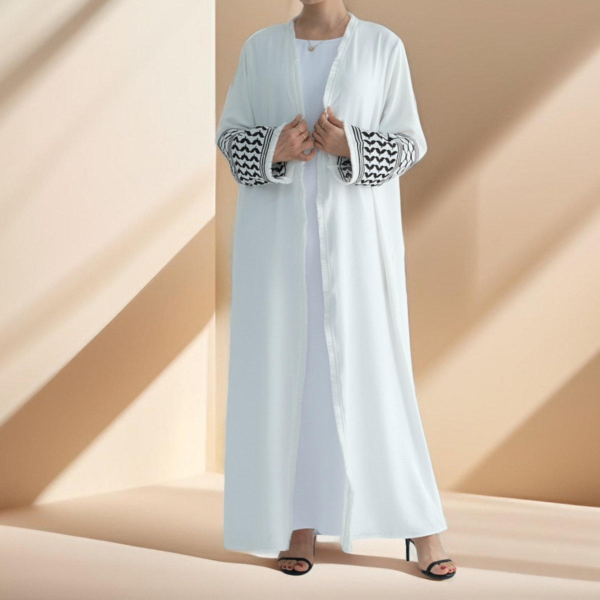 Palestine Ethereal Abaya - Try Modest Limited