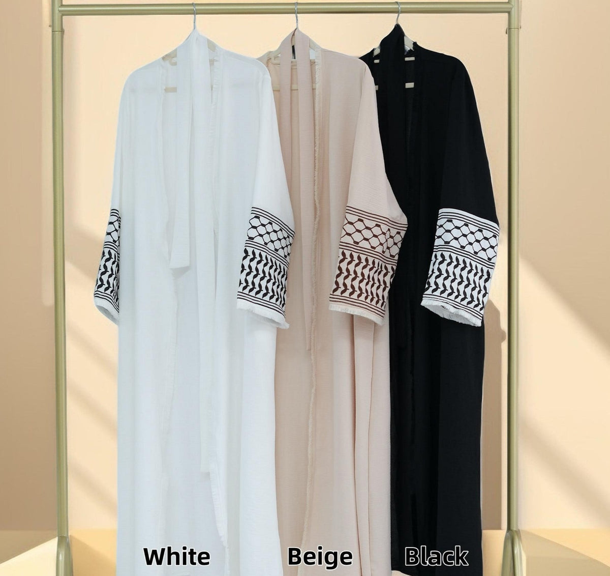 Palestine Ethereal Abaya - Try Modest Limited