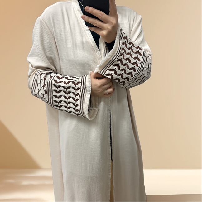 Palestine Ethereal Abaya - Try Modest Limited 