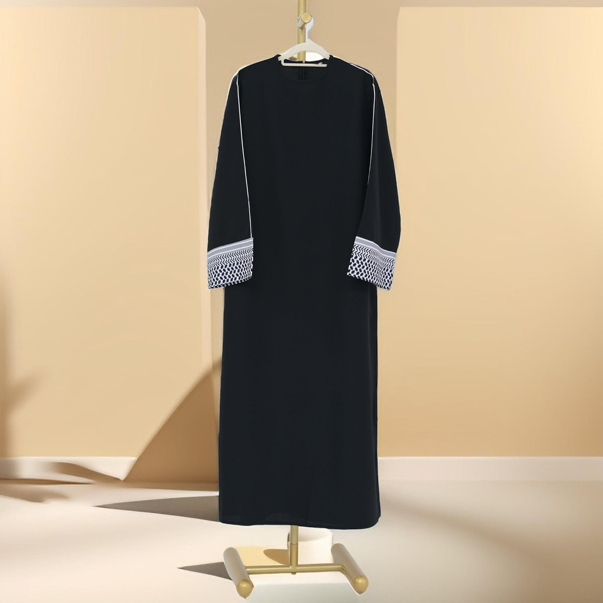 Palestine Kufiyah Inspired Abaya - Try Modest Limited