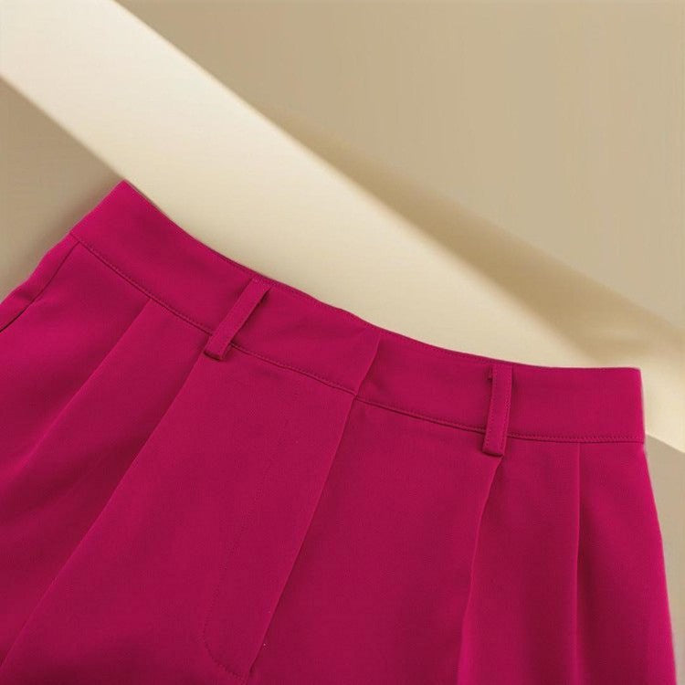 Pink Fashionable Wide-Leg Pants - Try Modest Limited 