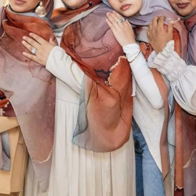 Printed Modal Hijabs-12 shades - Try Modest Limited