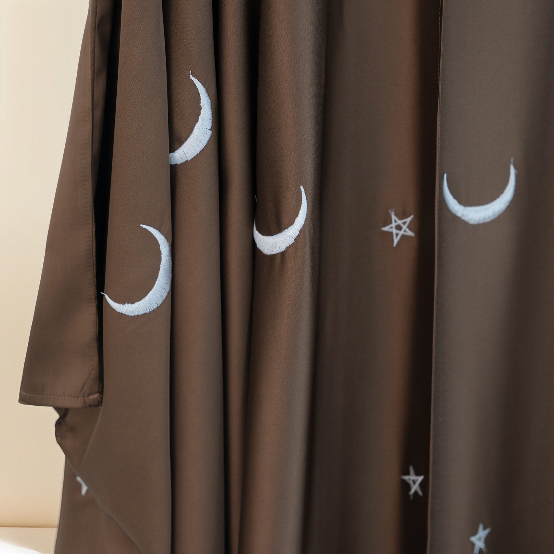 Qamar Ramadan Satin Moonlight Abaya - Try Modest Limited 