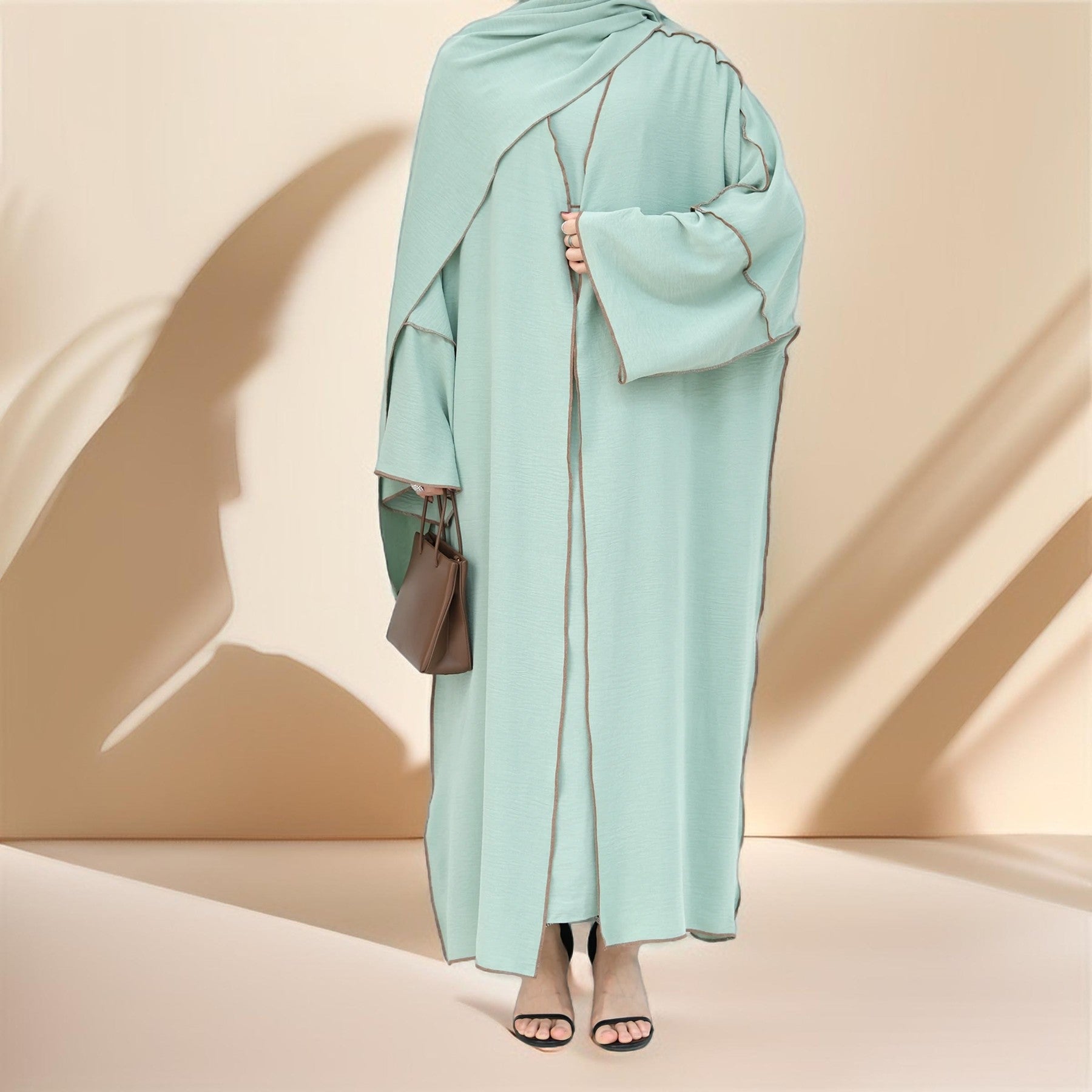 Raha four piece abaya set - Try Modest Limited 