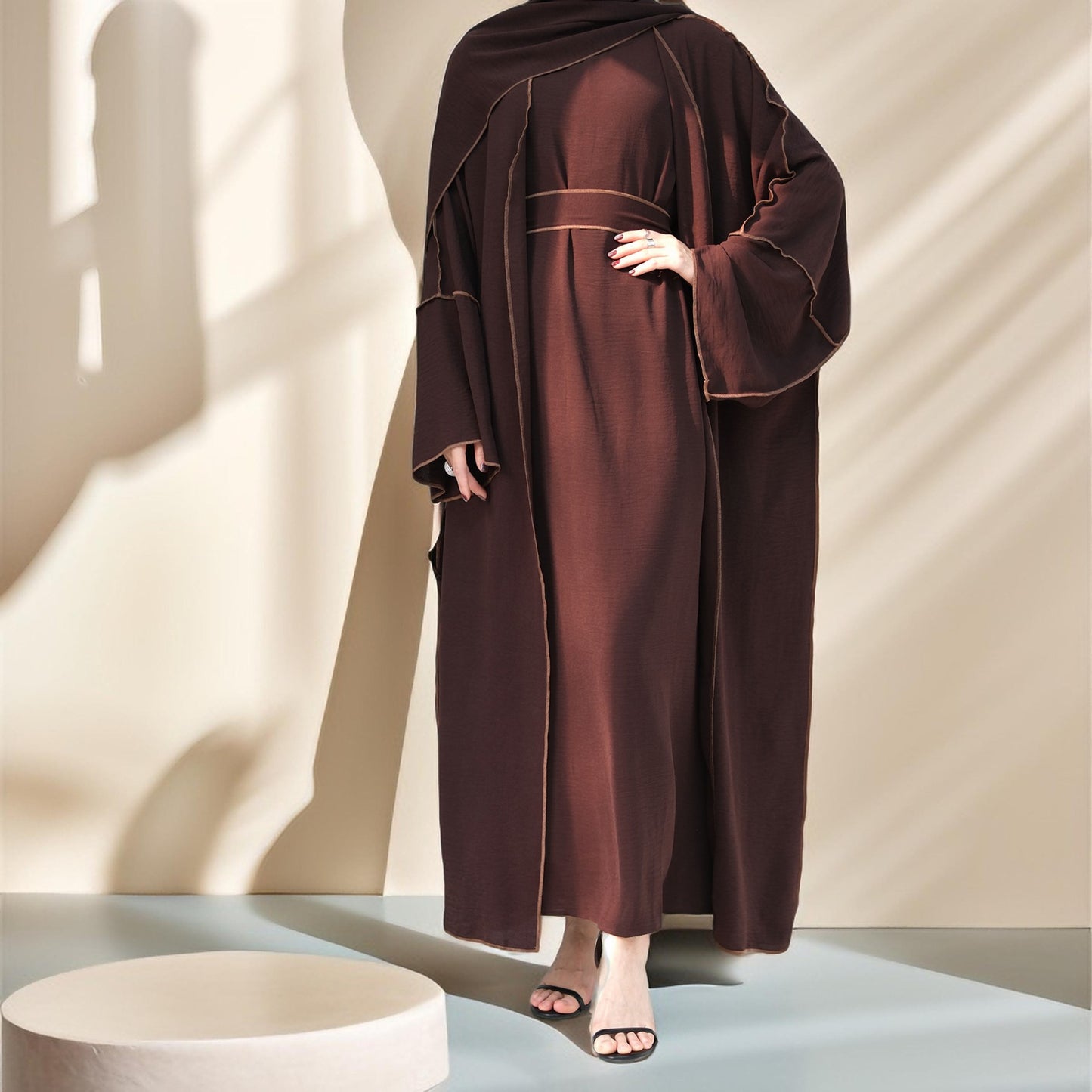 Raha four piece abaya set - Try Modest Limited 