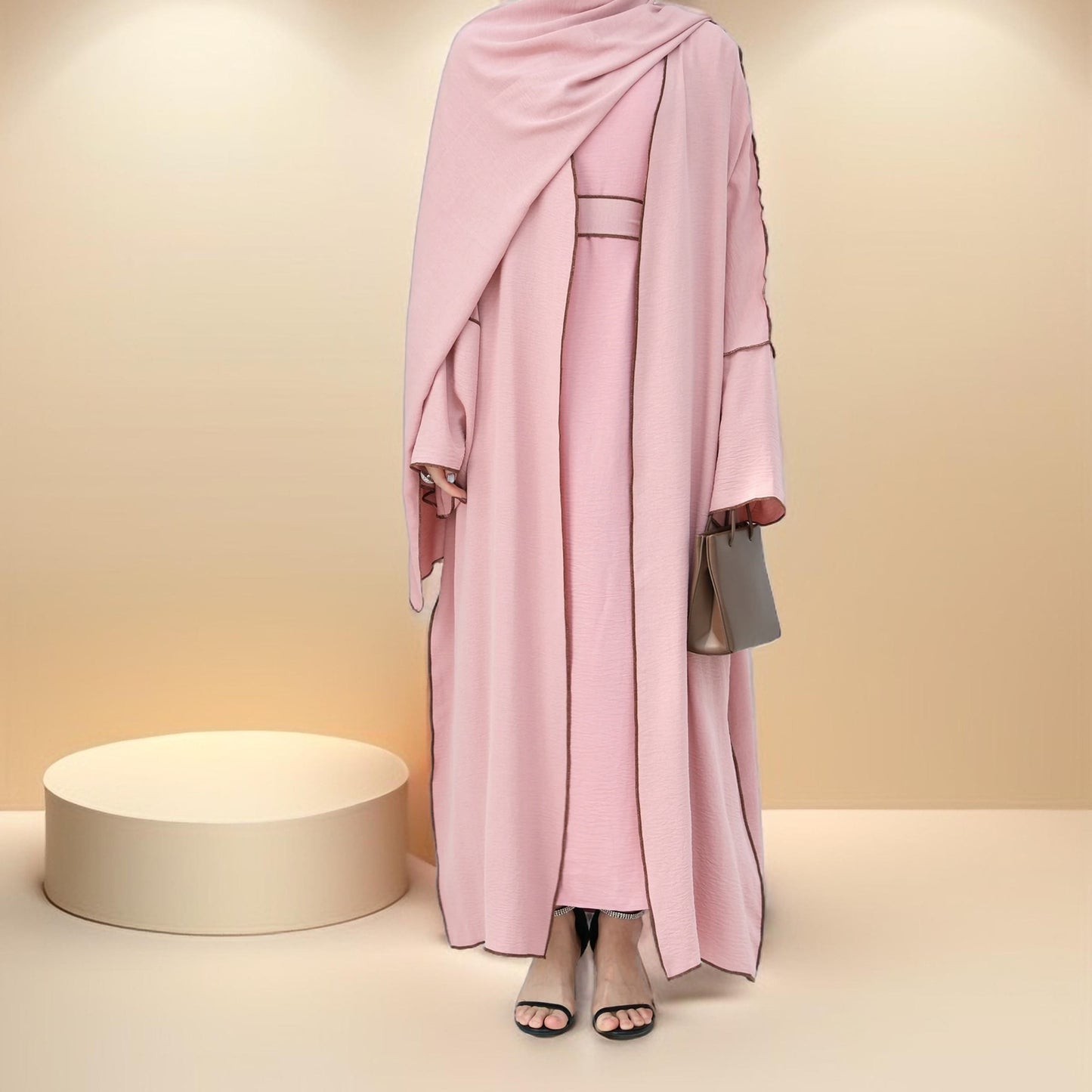 Raha four piece abaya set - Try Modest Limited 