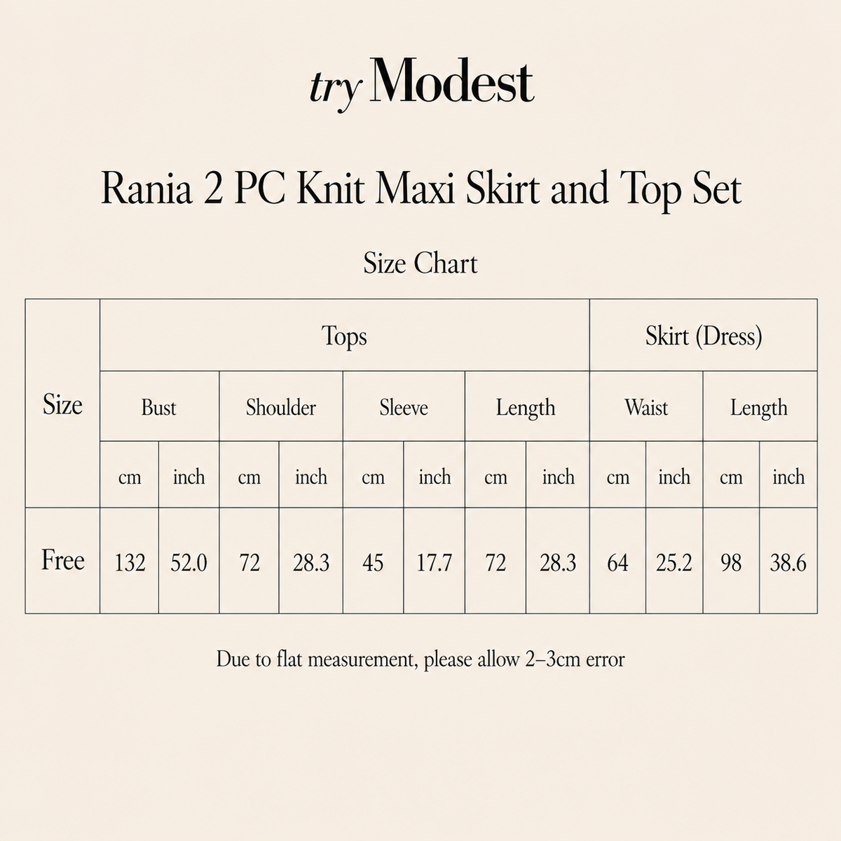 Rania 2 PC Knit Maxi Skirt and Top Set