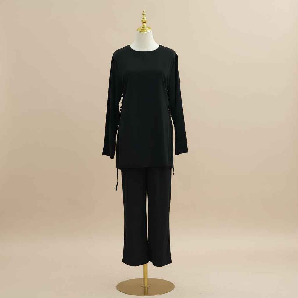 Raya Modest Tie-Waist Tunic & Trouser Co-ord Set