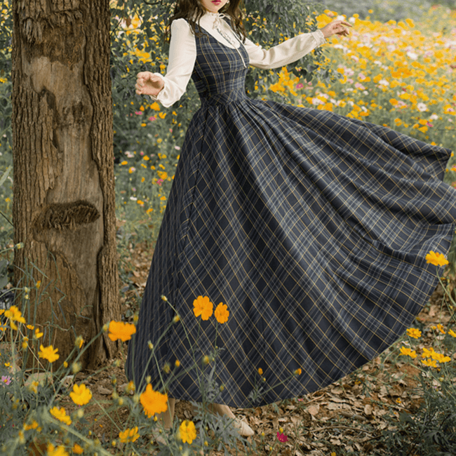 Retro college style dress - Try Modest Limited