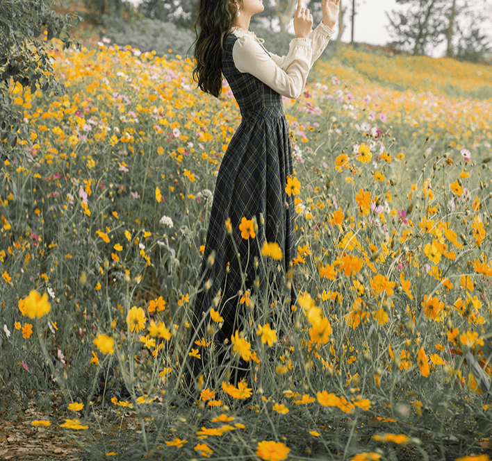 Retro college style dress - Try Modest Limited