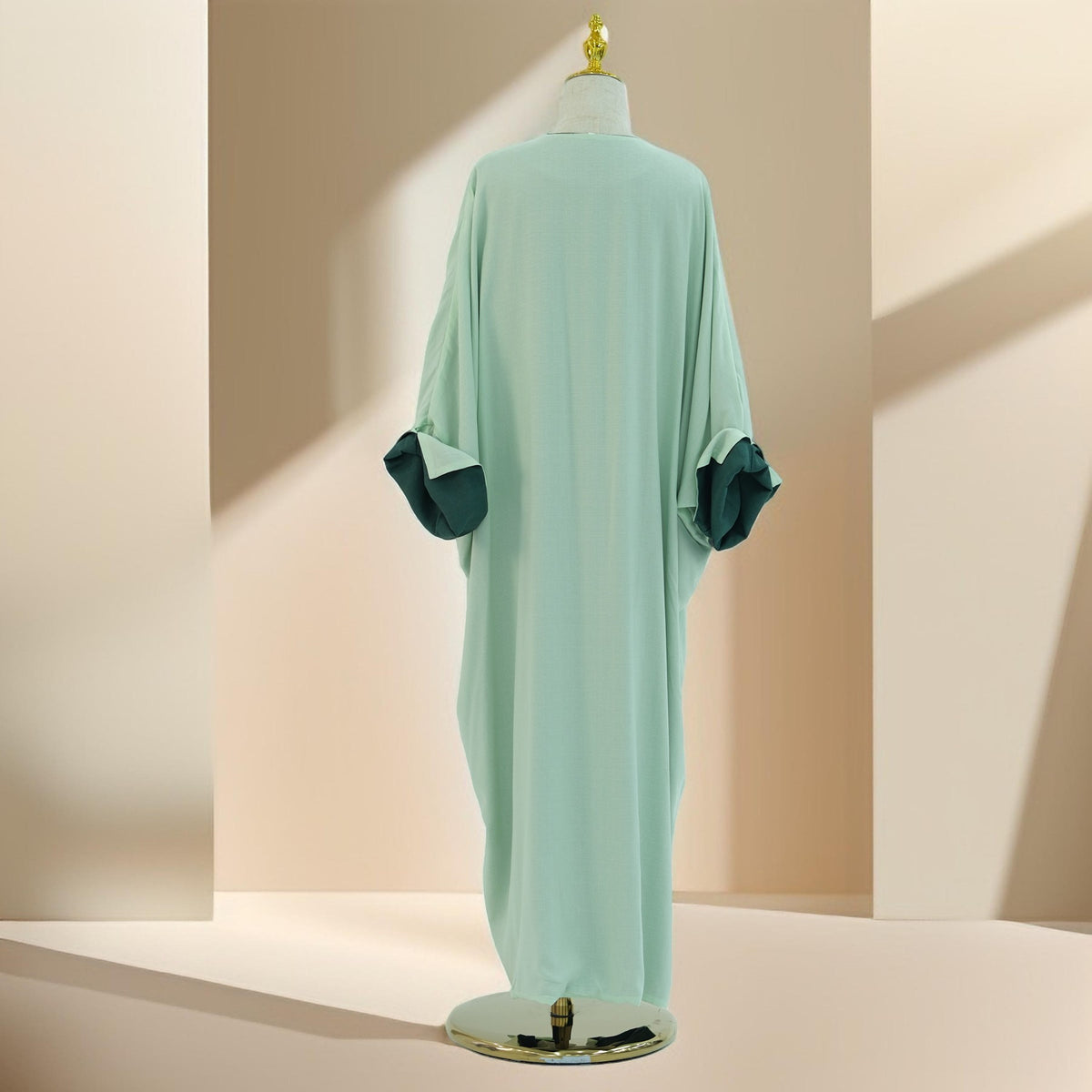 Reversible Double-Sided Kimono Abaya with Split Sleeves - Try Modest Limited