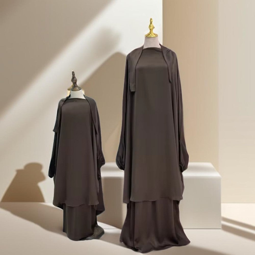 Salwah Lil ones- 2 PC Prayer set for  kids - Try Modest Limited