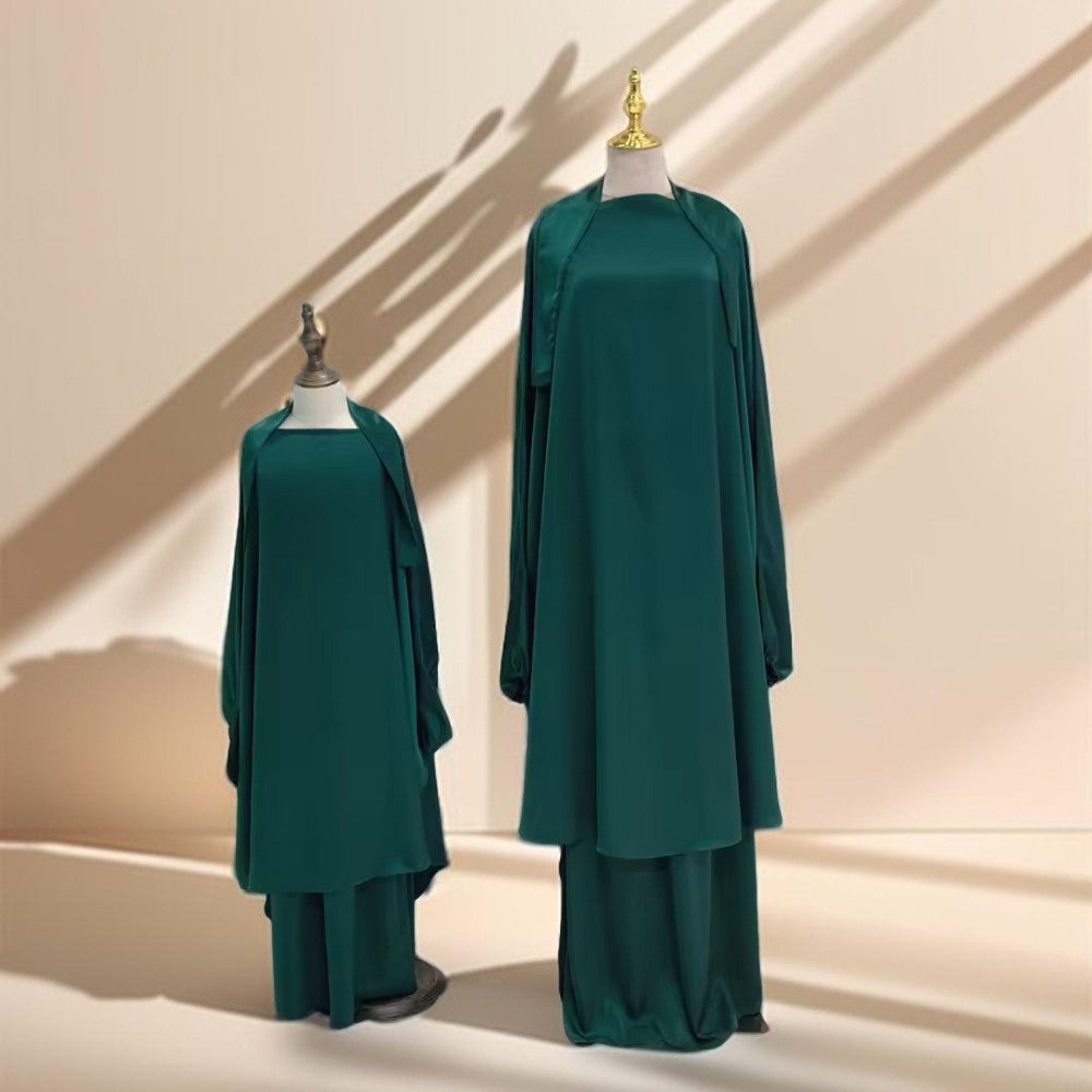 Salwah Lil ones- 2 PC Prayer set for  kids - Try Modest Limited