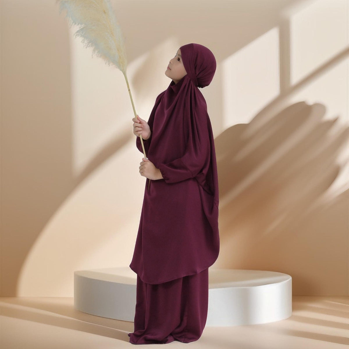 Salwah Lil ones- 2 PC Prayer set for  kids - Try Modest Limited