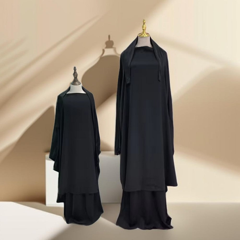 Salwah Lil ones- 2 PC Prayer set for  kids - Try Modest Limited