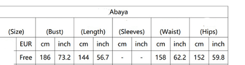 Samira ethnic bat sleeve abaya - Try Modest Limited