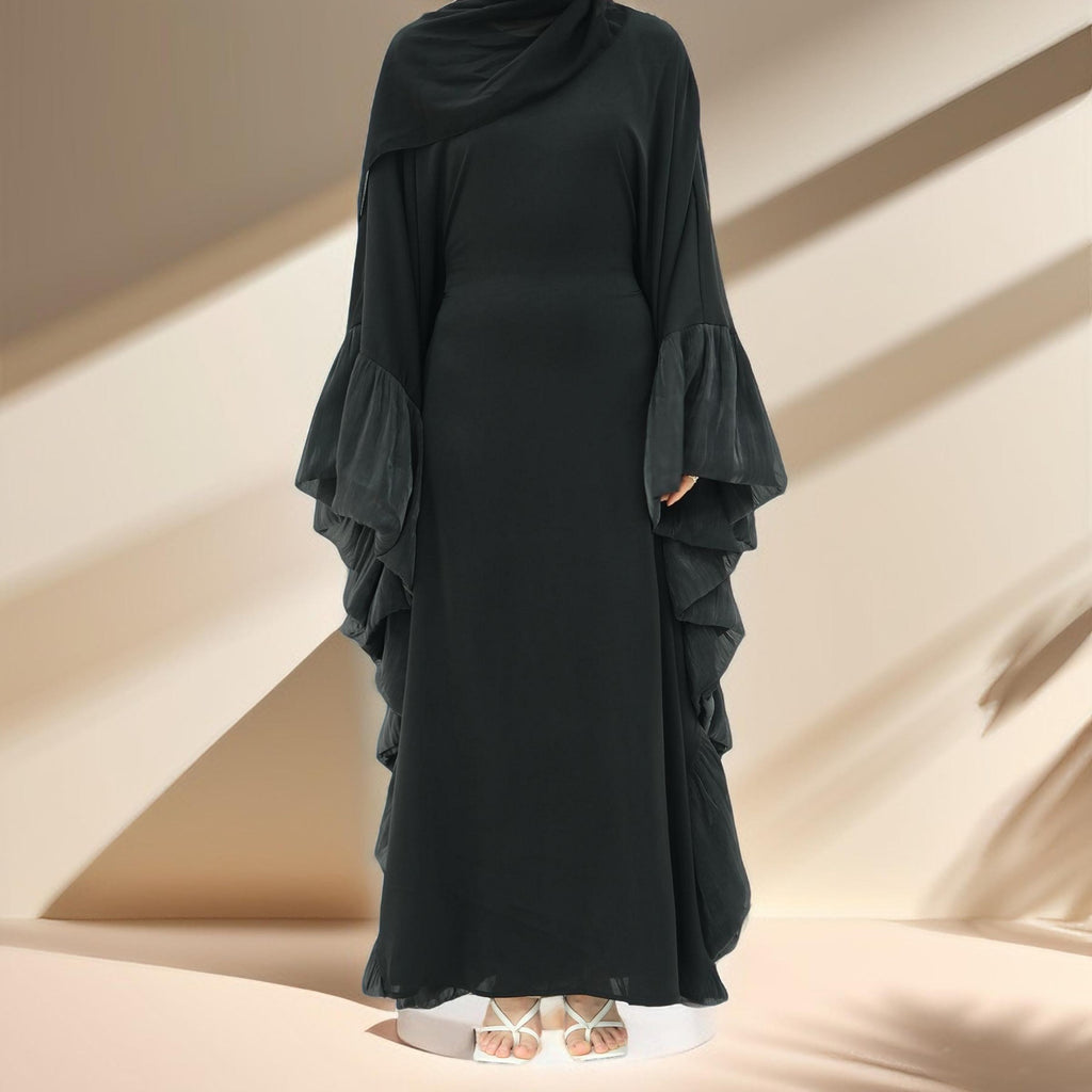 Samiya Butterfly Drape Kaftan - Try Modest Limited